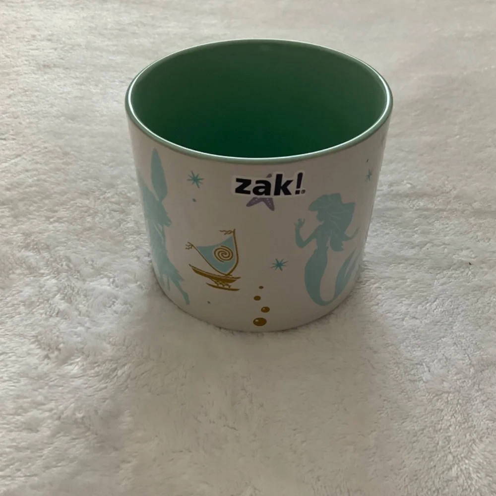 ZAK! Disney Princess Mug - Blue/Green/White‎